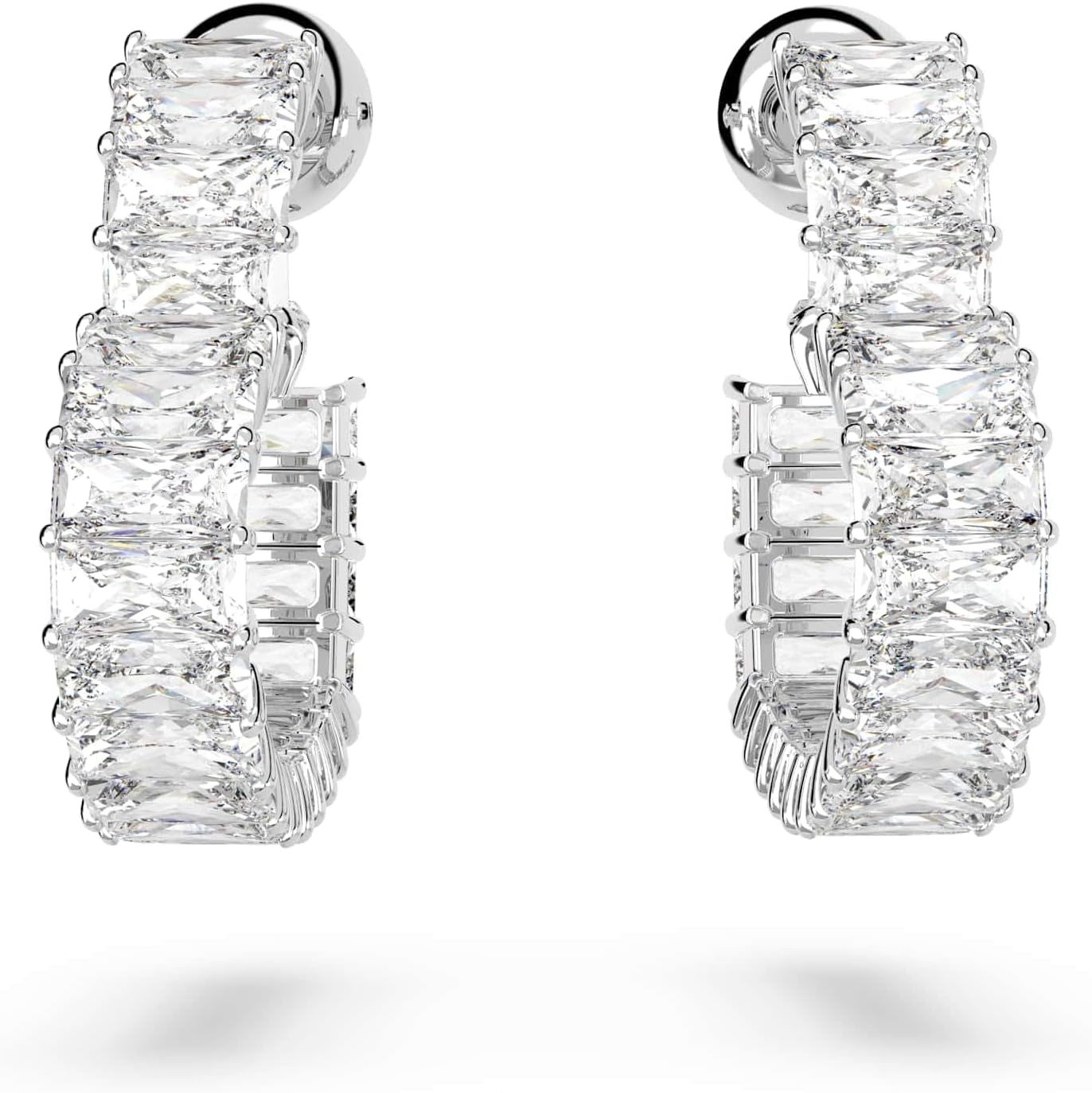 Pendientes aro Swarovski Matrix 5653170 corazón