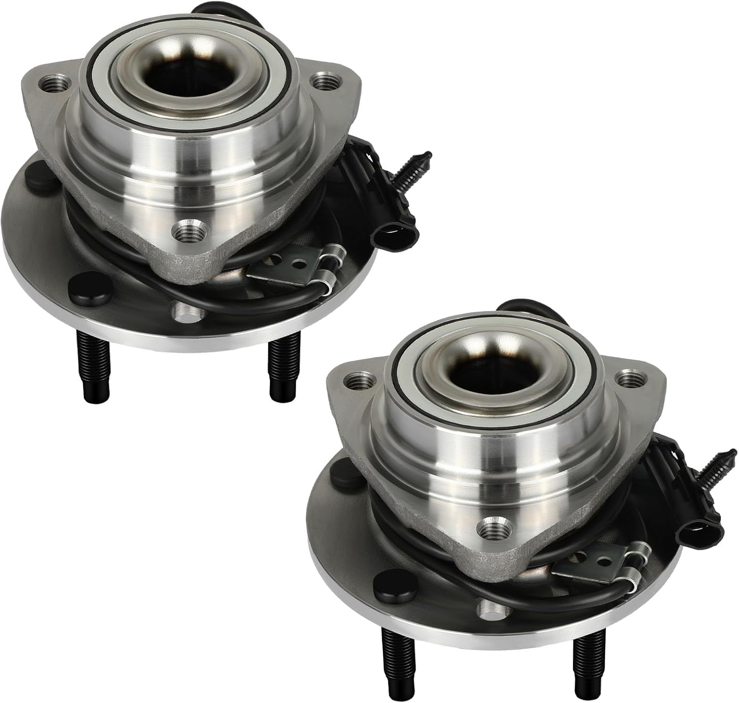 ECCPP Front Wheel Hub Bearing Assembly 5-Lugs W/ABS 97-05 for Chevy Blazer 97-04 S10 97-05 for GMC Jimmy 97-04 for Sonoma 4WD 513124 2pcs