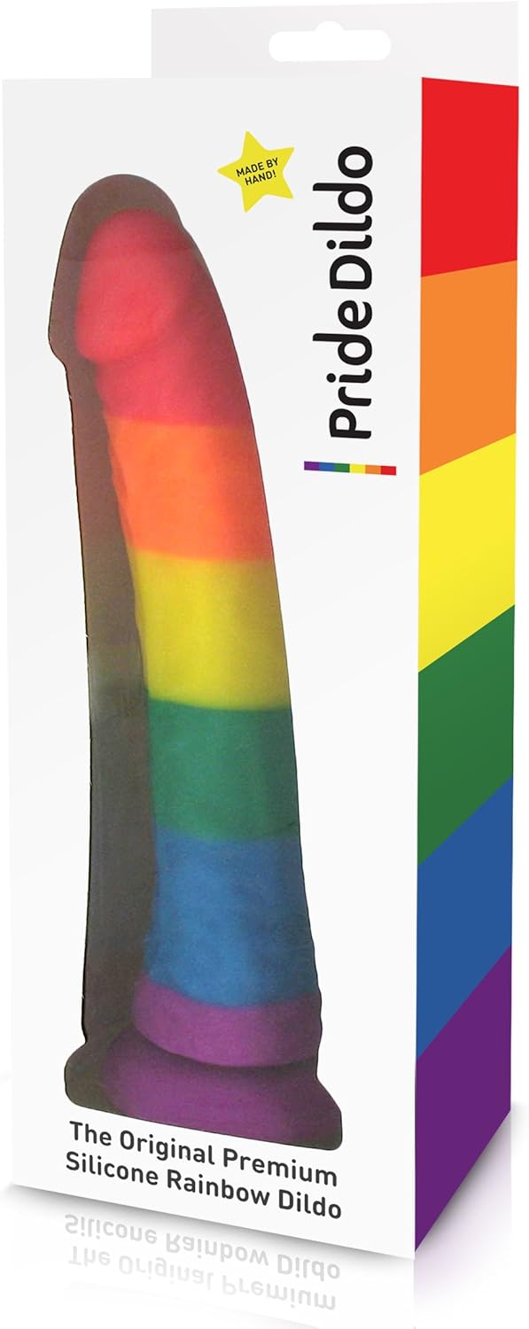 Silicone Rainbow Dildo