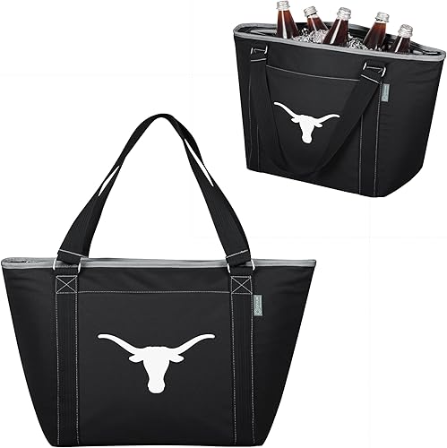 Vista 123 de PICNIC TIME NCAA Arkansas Razorbacks Topanga - Bolsa enfriadora Negro