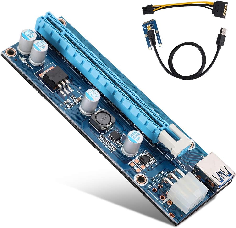 Egpu Mini Pcie To Pci Express 16X Riser Mini Pci E To Pci Express16X ...