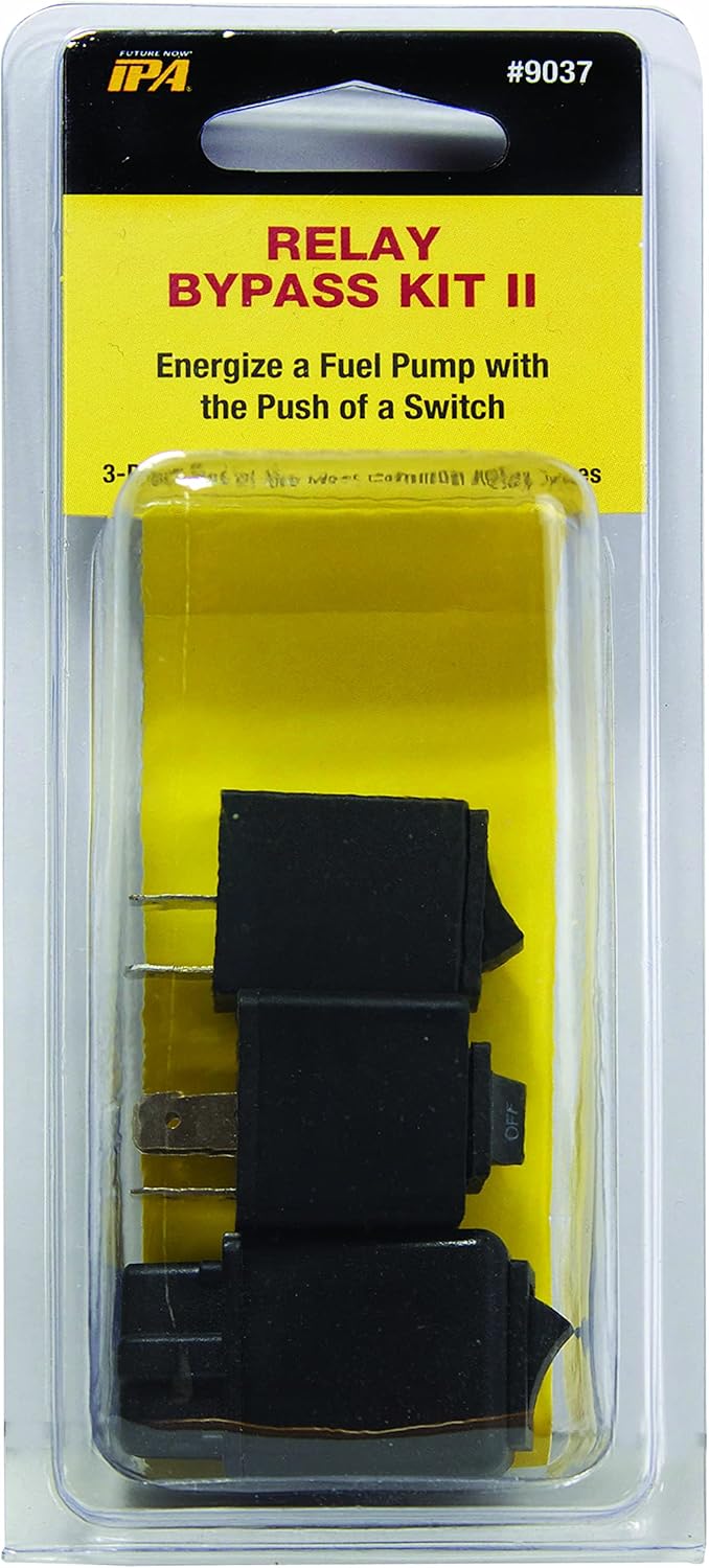 Innovative Products of America #9037 Fuel Pump Relay Bypass Kit II (3-Piece Set)