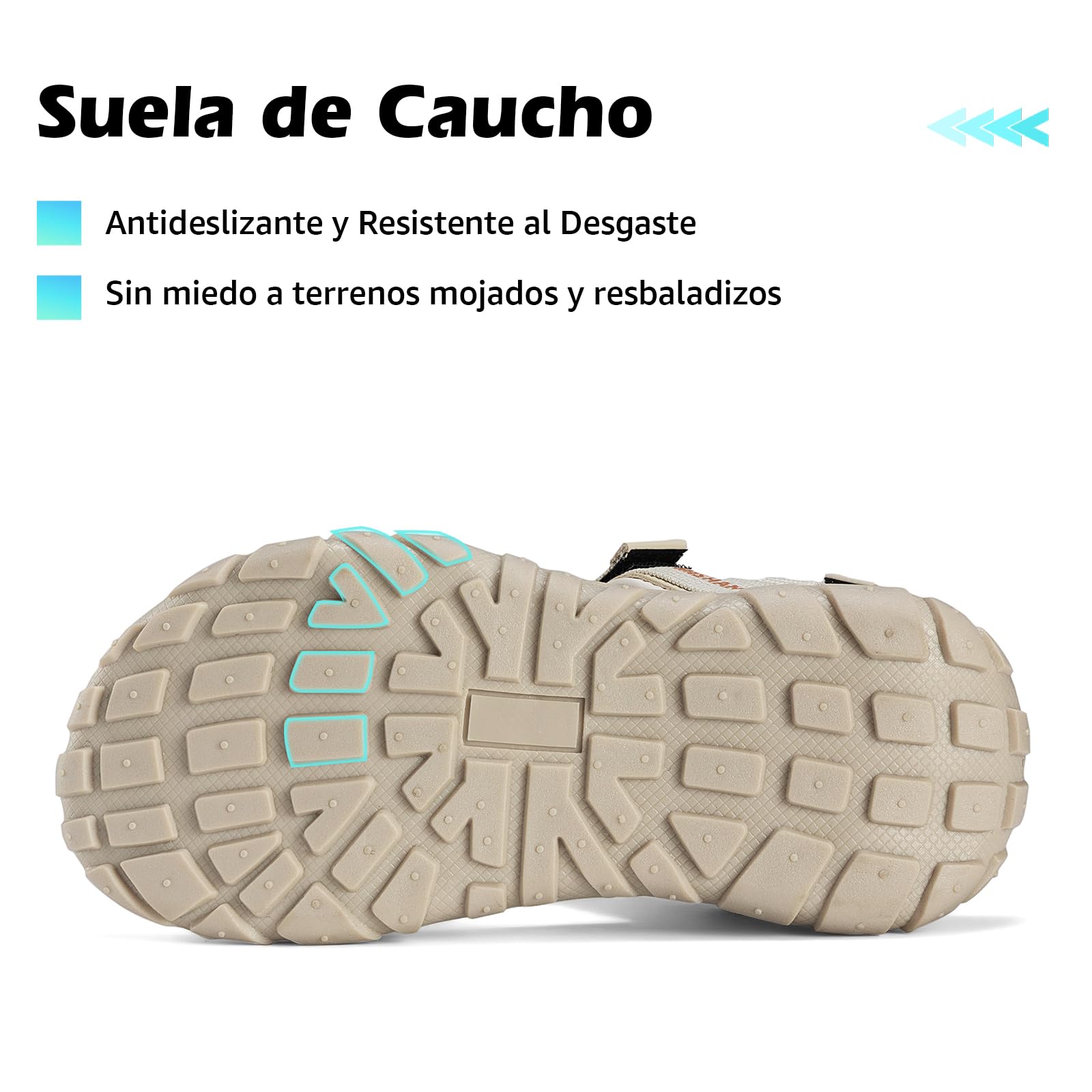 Mishansha Sandalias Mujer Verano Zapatos Trekking Deportivas con Punta Abierta Playa al Aire Libre 36-42 EU — view 7