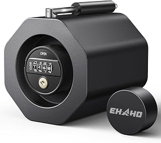 Ehaho 2-5/16" Level 9 Security Anti-Theft Combination Trailer Coupler Lock with Handle for RV, Boat, Cargo Trailers