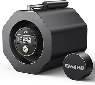 Ehaho 2 5/16" Anti-Theft Trailer Lock, Level 9 Security Combination Trailer Hitch Locks with