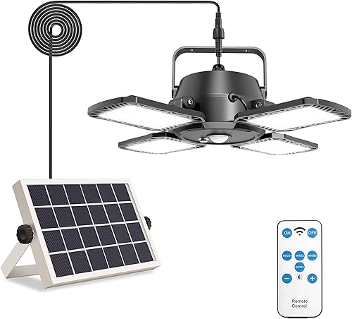 Miniatura 2 de Aqonsie Luces solares con sensor de movimiento para cobertizo, granero, gallinero, patio, jardín, garaje