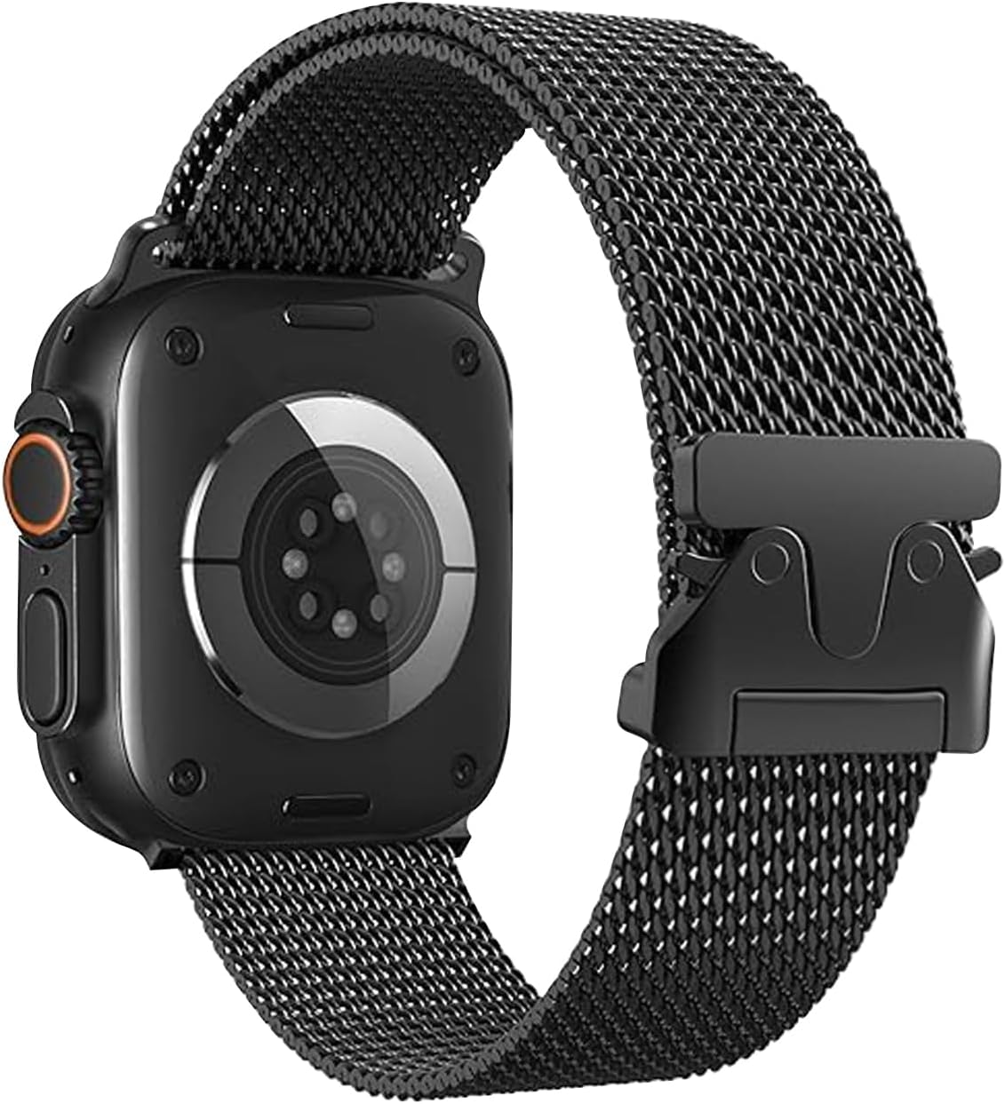 Amazon.co.jp: ミラネーゼループ Apple Watch に対応バンド 49mm 46mm 