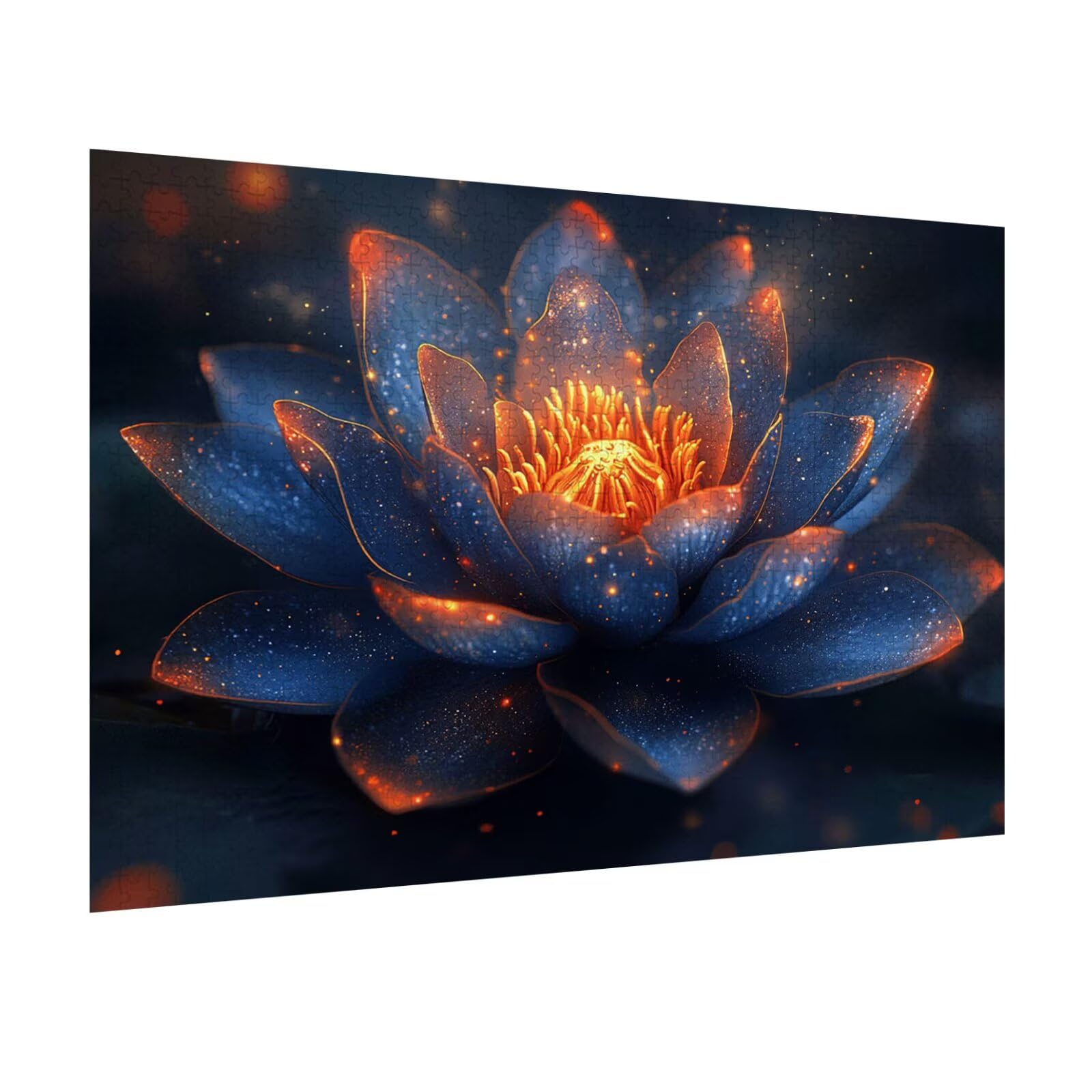 Puzzle 1500 sztuk lotosu trudne drewniane puzzle, n-419 | Niemożliwe wyzwanie, inteligentna gra zręcznościowa, gry logiczne dla całej rodziny, pomysł na prezent, sen