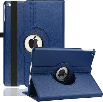 New Rotating Case for iPad 10.2" 9th / 8th / 7th Generation - 360 Degree Rotating Stand Protective Cover with Auto Sleep Wake for iPad 10.2 inch 2021/2020 / 2019 Navy Blue