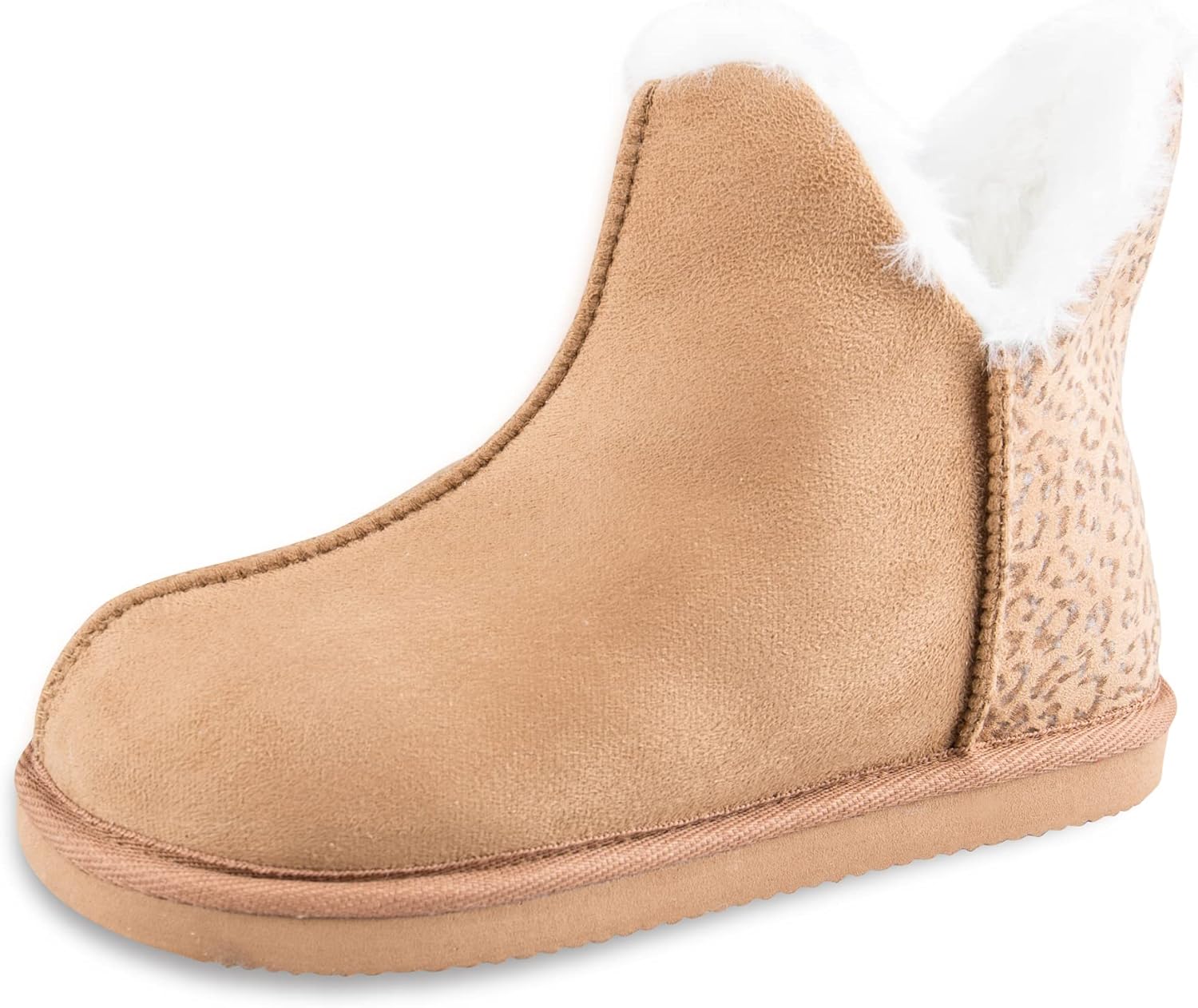 Jessica Simpson womens Plush Microsuede Bootie Slipper