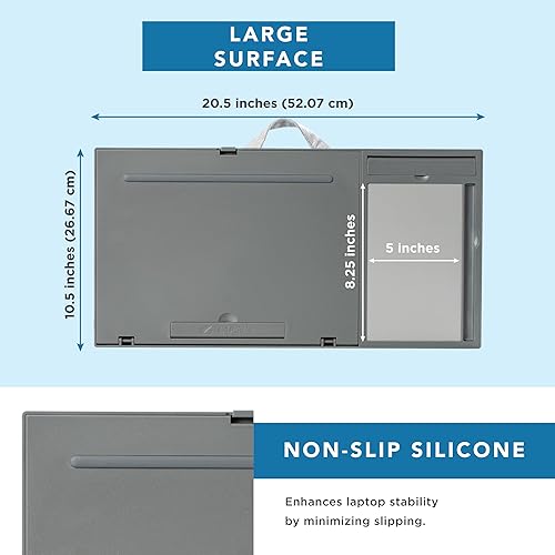 Miniatura 5 de LapGear Ergo Pro - Soporte para portátil con 20 ángulos ajustables