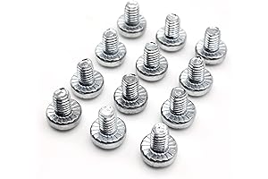 ReplacementScrews Self Tapping Screws Compatible with IKEA Part 117327 (MALM, HEMNES, BRIMNES) (Pack of 12)