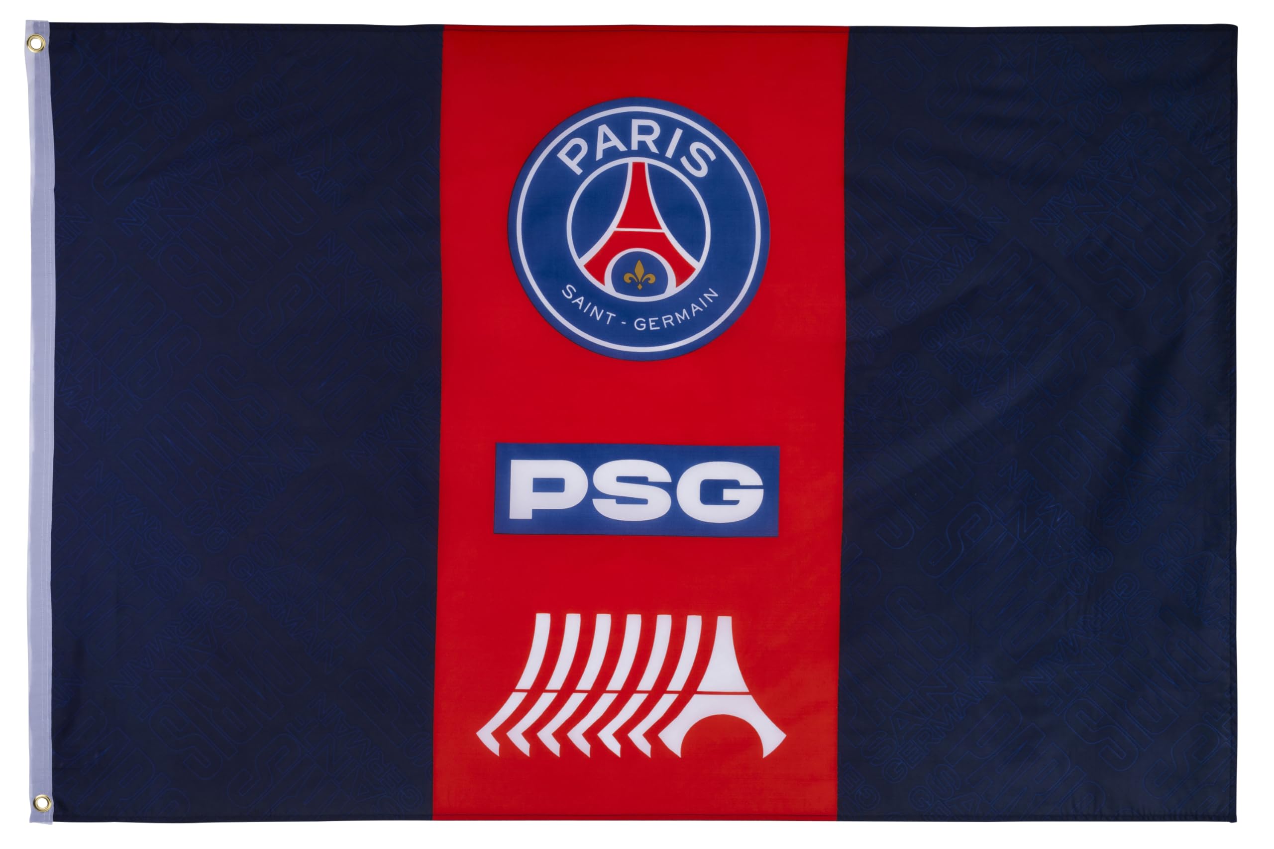 PSG - Bandera oficial Paris Saint Germain (150 x 100 cm), diseño de París