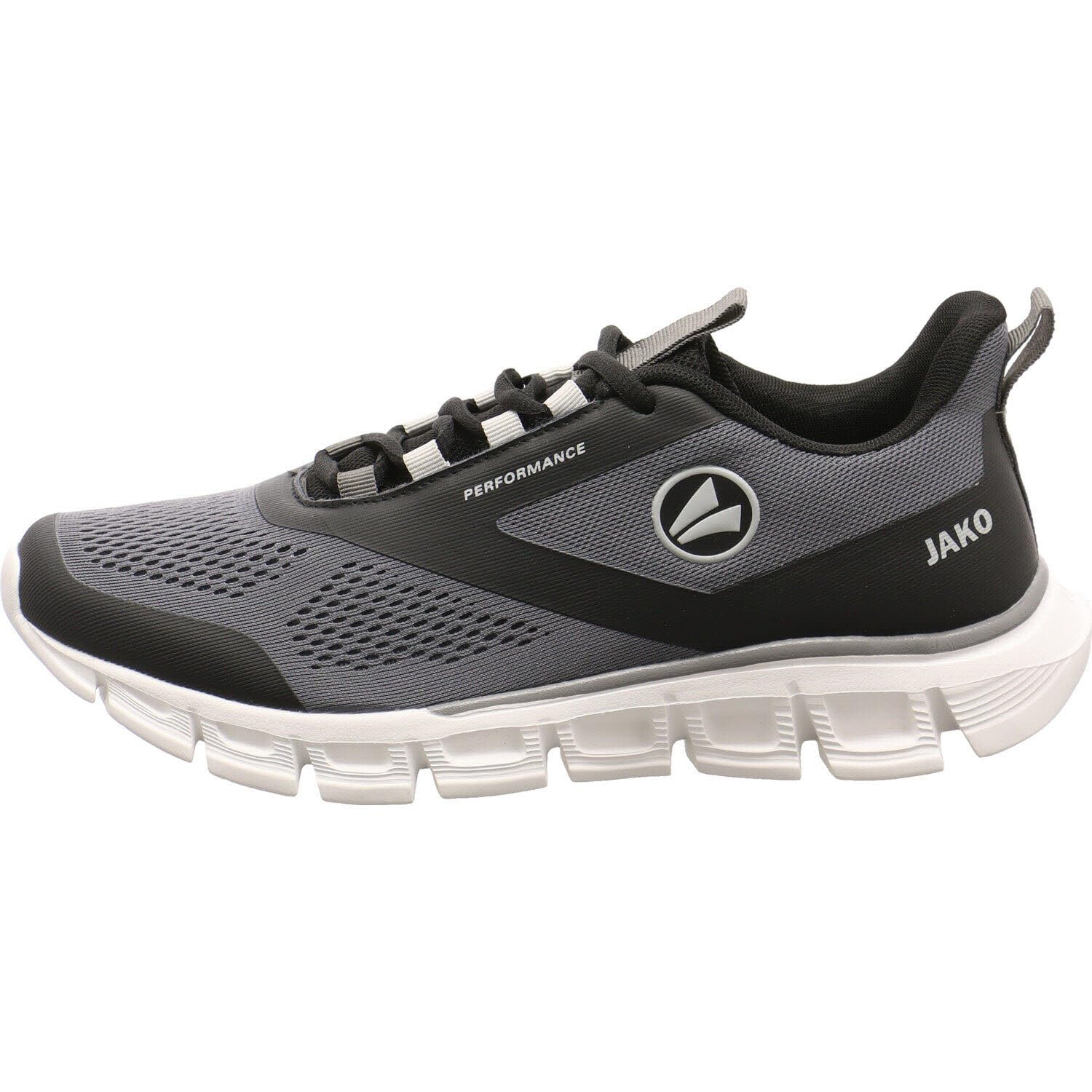 JAKO J-CL-Nimb Herren Sportschuh Textil/Synthetik schwarz/grau