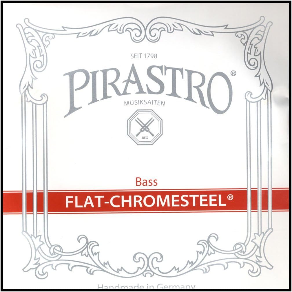 PIRASTRO (ピラストロ) 弦 フラット クロムスチール A スチール/クロムスチール巻 Contrabass (コントラバス