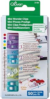 Clover Mini Wonder Clips (Assorted/50 pcs.)