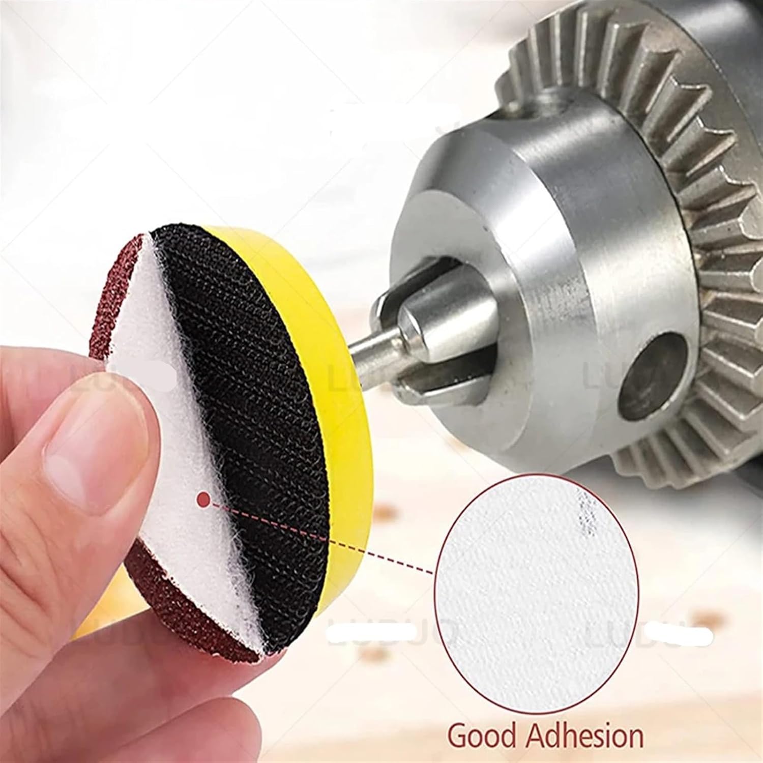 153Pcs/Set 2 Inch Polishing Disc Hook And Loop Self Adhesive Sandpaper 60-5000 Grits Polishing Pads