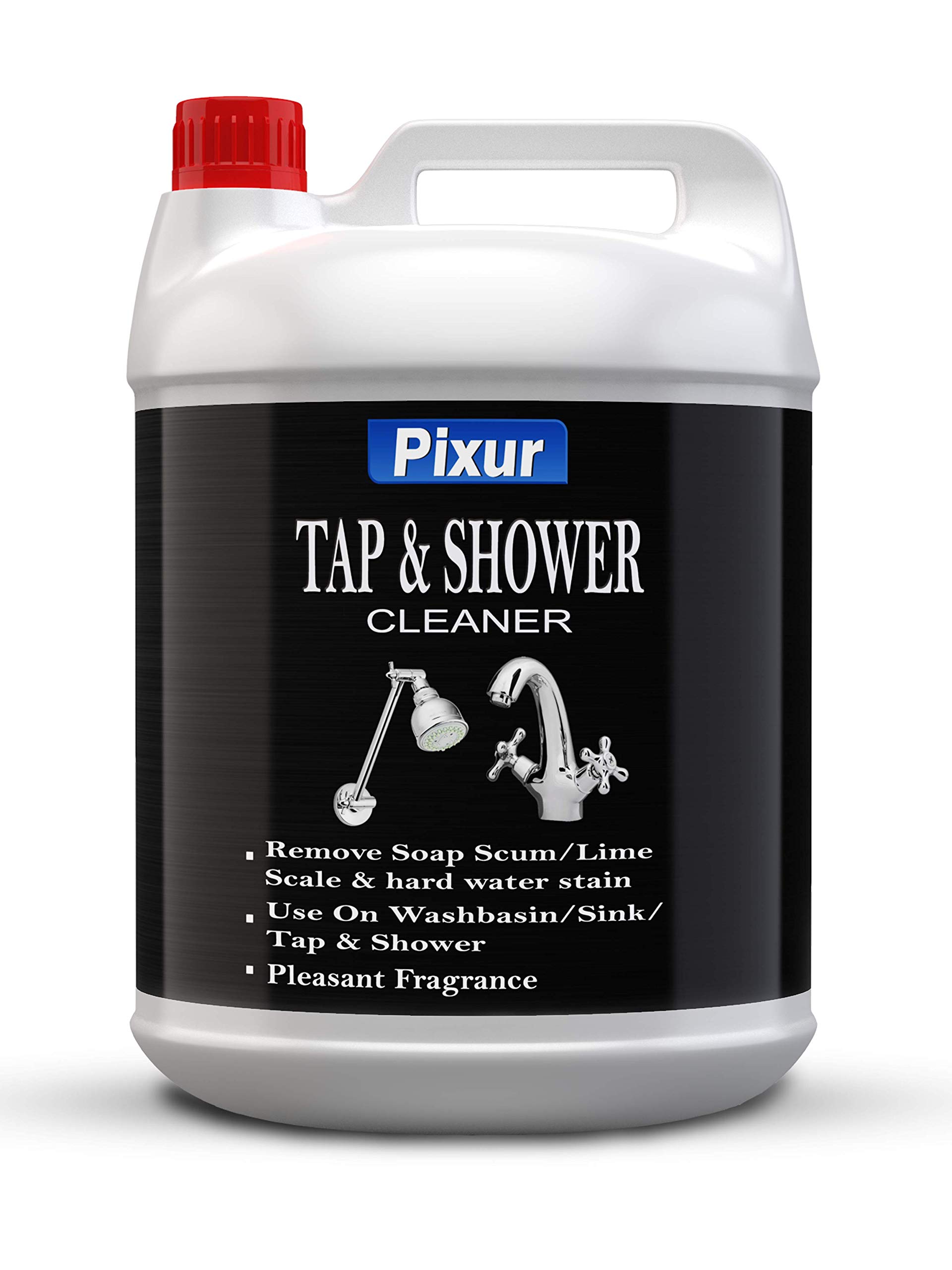 See full amazon price history chart for Pixur Tap And Shower Cleaner 5L, Hard Water & Lime Scale Remover Pixur Tap And Shower Cleaner 5L, Hard Water & Lime Scale Remover (B085FWRZB2) Amazon Price History, Amazon Price Tracker