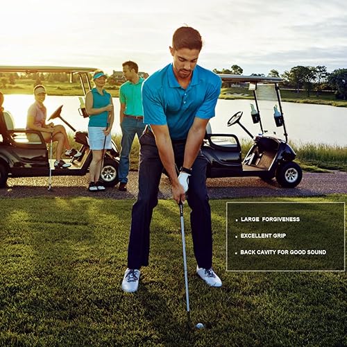 Vista 7 de MAZEL WM-X1/2 Hierros individuales para palos de golf para hombres 1,2,3,4,5,6,7,8,9, Pitching Wedge, Approach Wedge, Sand Wedge con ejes