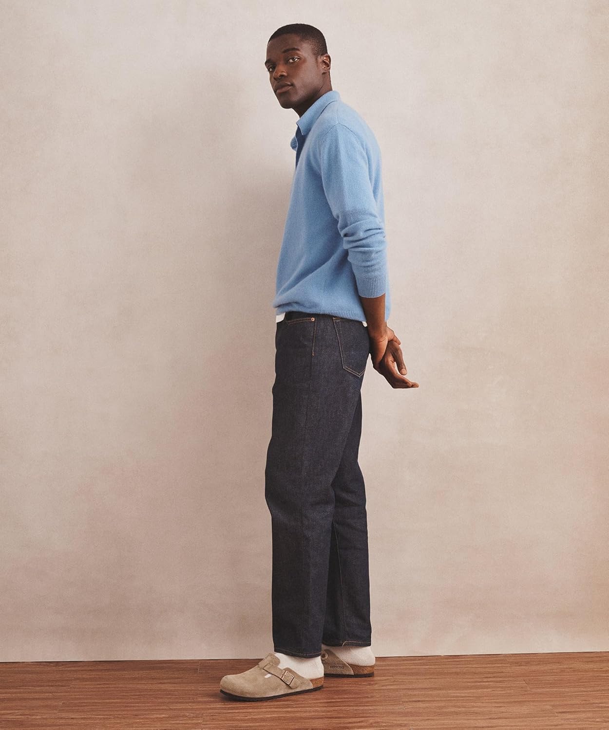 NAADAM, Lightweight Cashmere Relaxed Polo - Image 3