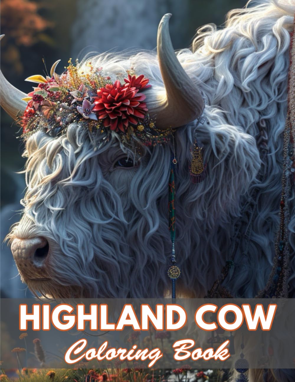 Highland Cow Coloring Book: 100+ Coloring Pages for Relaxation and Stress Relief