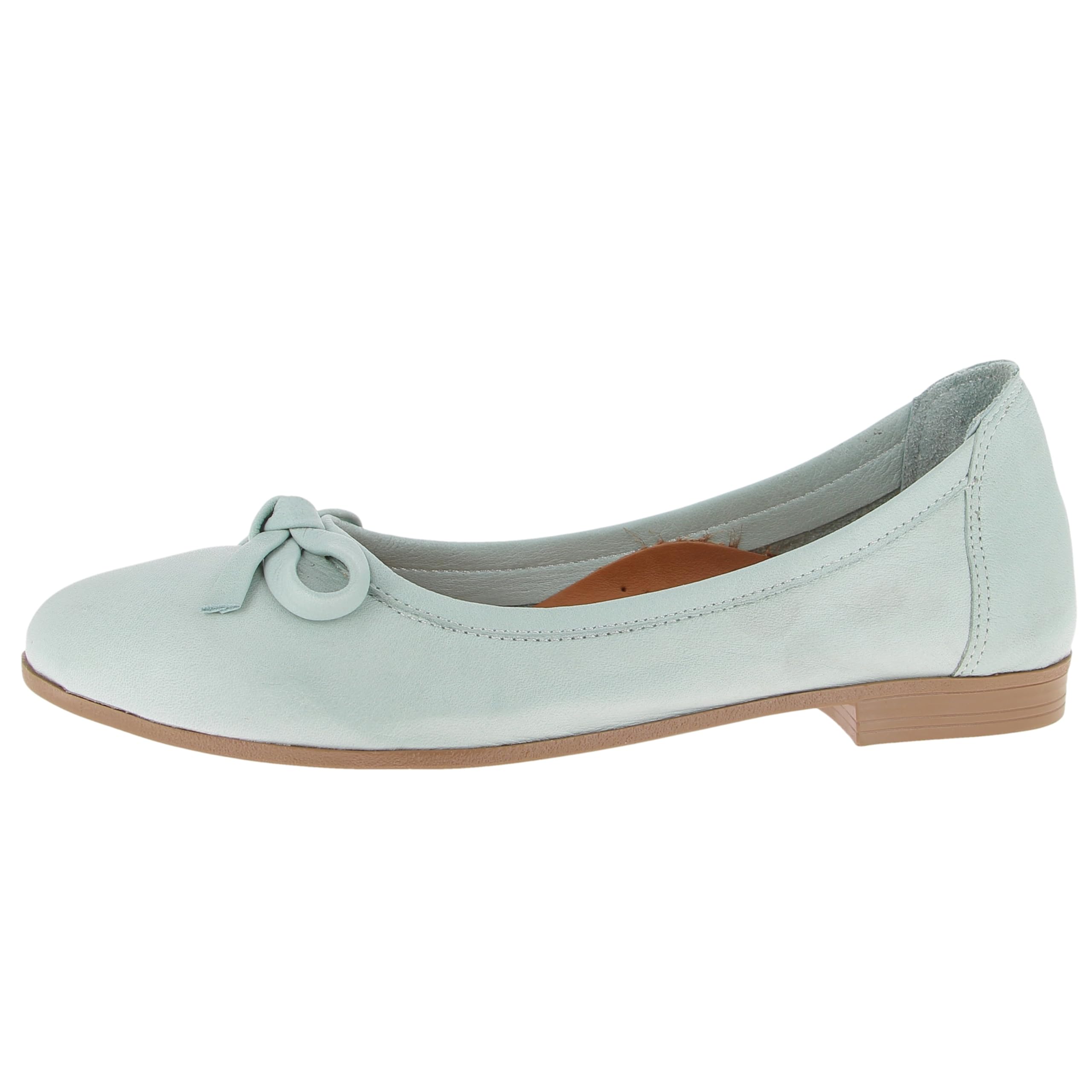 Andrea Conti Women's Damen Ballerina Ballet Flat, Mint, 5 UK