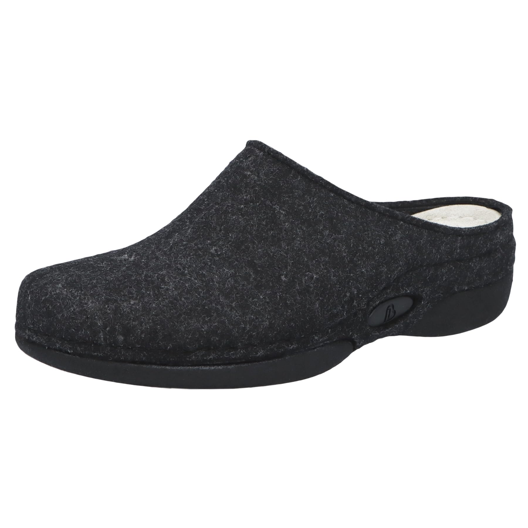 Berkemann Lauren Slippers Womens Gray Grau (Dunkelgrau) Size: 8.5 (42 2/3 EU)