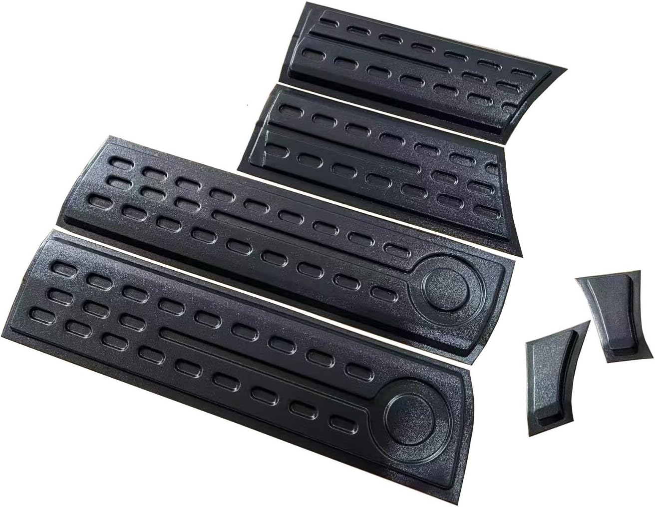 Car Body ABS Black Side Door Molding Cover Trim, for Ford Bronco 2024 2025,Car Accessories Auto Parts Black 6PCS/ Set