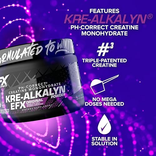 Vista 34 de EFX Sports Polvos Kre-Alkalyn