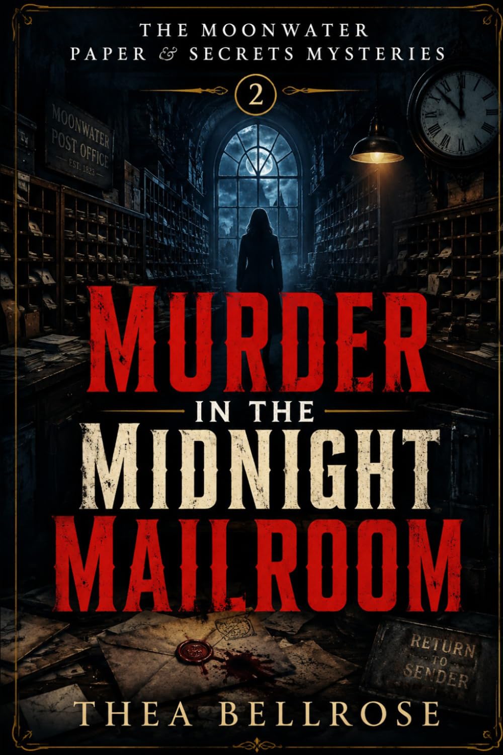Murder in the Midnight Mailroom: A Small Town Mystery Thriller with Hidden Letters, Secret Archives, and a Deadly Correspondence Society (THE MOONWATER PAPER & SECRETS MYSTERIES)