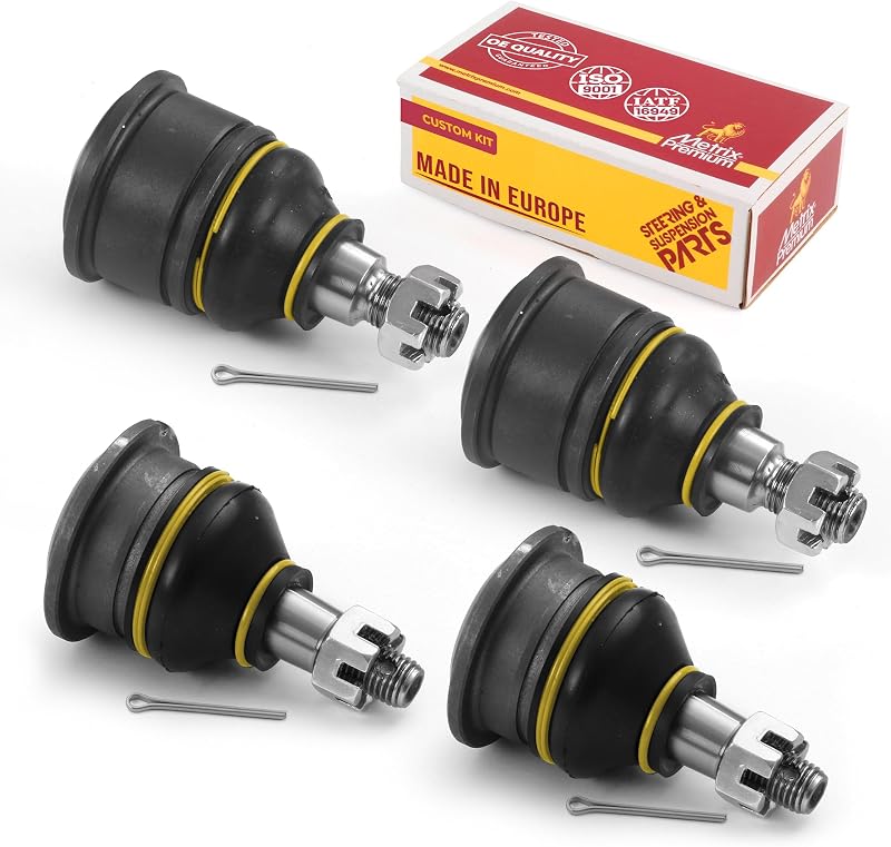 Kit de pivôs de suspensão dianteira METRIX PREMIUM CHASSIS PARTS para Acura CL, TL e Honda Accord – 4 unidades