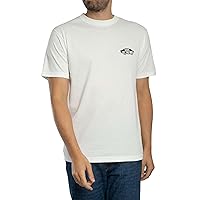 Vans Uomo Maglietta con Logo Posteriore Double Standard, White/Black