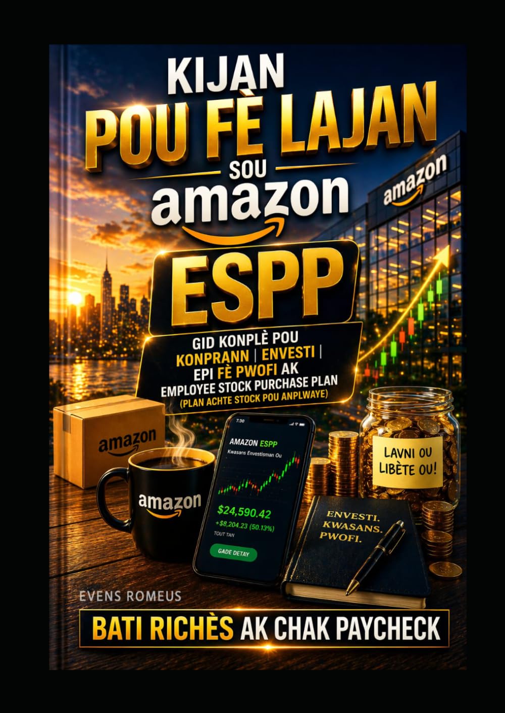 Kijan Pou Fè Lajan Sou Amazon ESPP: Gid Konplè pou Konprann, Envesti epi Fè Pwofi ak Employee Stock Purchase Plan (ESPP)