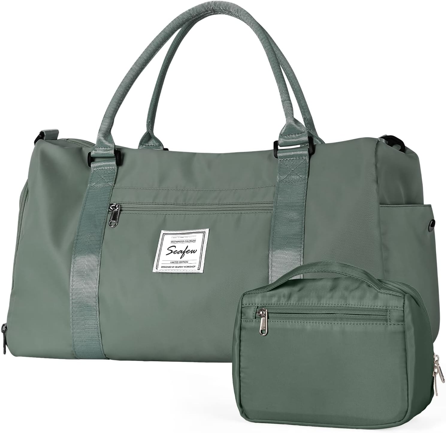 Travel Duffel Bags for Women,Sport Duffel Bag Large Gym Tote Bag,Waterproof Weekender Shoulder Bag Overnight Bag with Wet Pocket Lightweight Hospital Bag Carry Bag Holdall Bag for Gym Hiking, P-army