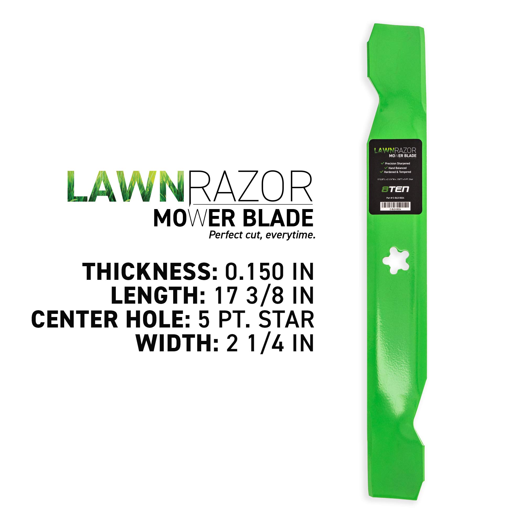 ＯＮ Amazon.com : 8TEN LawnRAZOR Blade Set for Craftsman