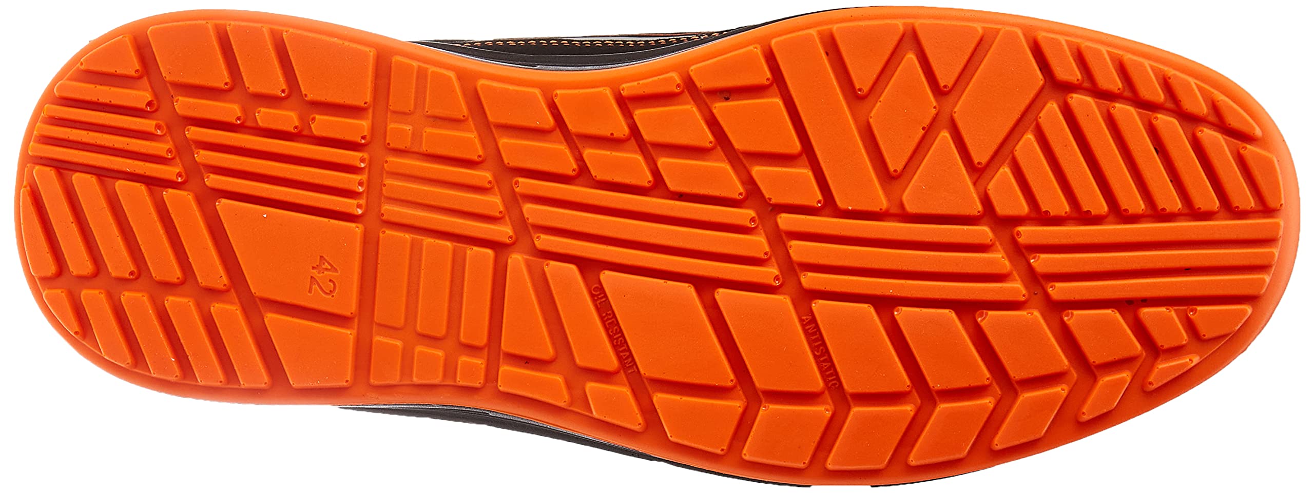 Paredes Deportivo Hamilton - S3 Ci HI ESD SRC - Color Negro y Naranja- Talla 41