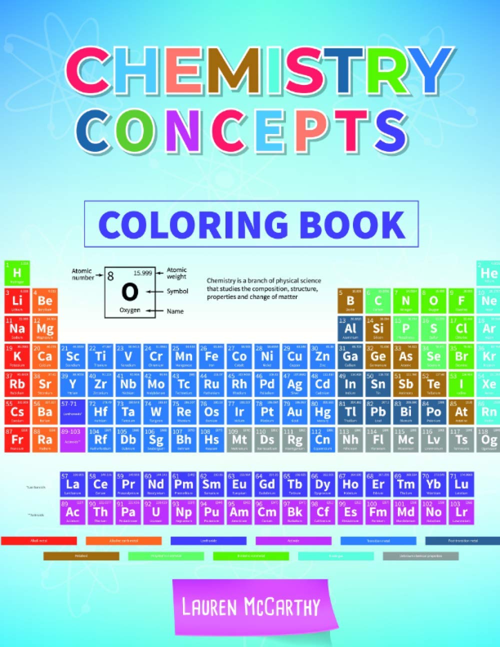Chemistry Concepts Coloring Book-McCarthy, Lauren Lauren McCarth