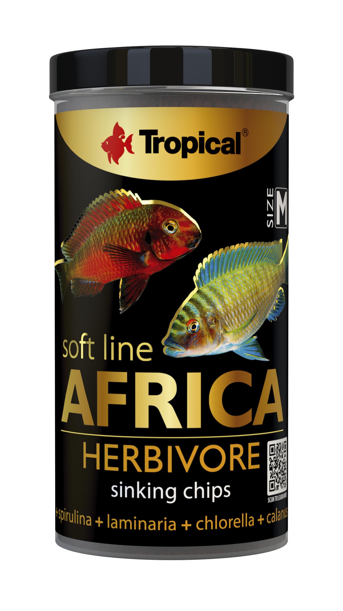 Tropical Soft Line Africa Herbivore M Sinking Chips Fish Food for Herbivorous and Omnivorous African Fish 250ml/130g - 67574 (B0778BZT6W) Amazon Price History, Amazon Price Tracker
