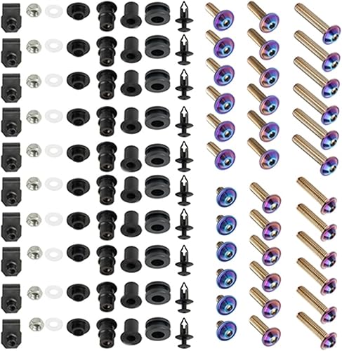 TCHAU Kits de carrocería para Suzuki GSX-R1000 GSXR1000 GSXR 1000 2003-2004 K3 K4 motocicleta acero inoxidable completo carrocería kit tornillos