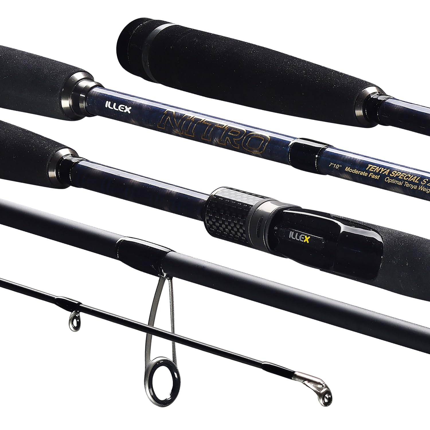 Illex Canne Tenya Nitro S 2402 M-Mh Tenya Special – 240,5 cm – 123 g – P.Max.35 g – Enc.123 cm – 42289