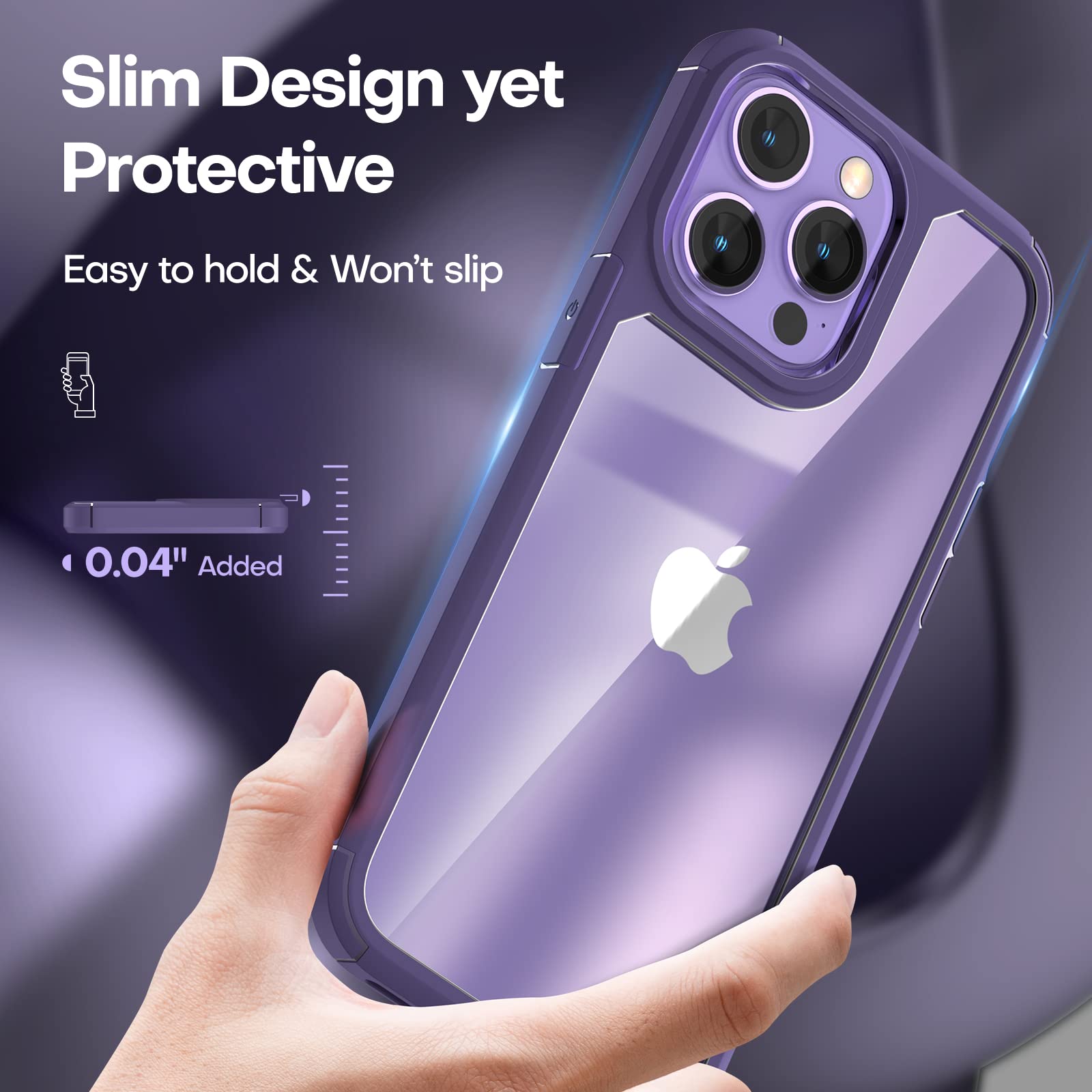 XINYEXIN Custodia per Oppo Reno 14 5G con 2 Pezzi Pellicole Protettive in Vetro Temperato – Trasparente Cover Morbida in TPU con Angoli Airbag, Antiscivolo