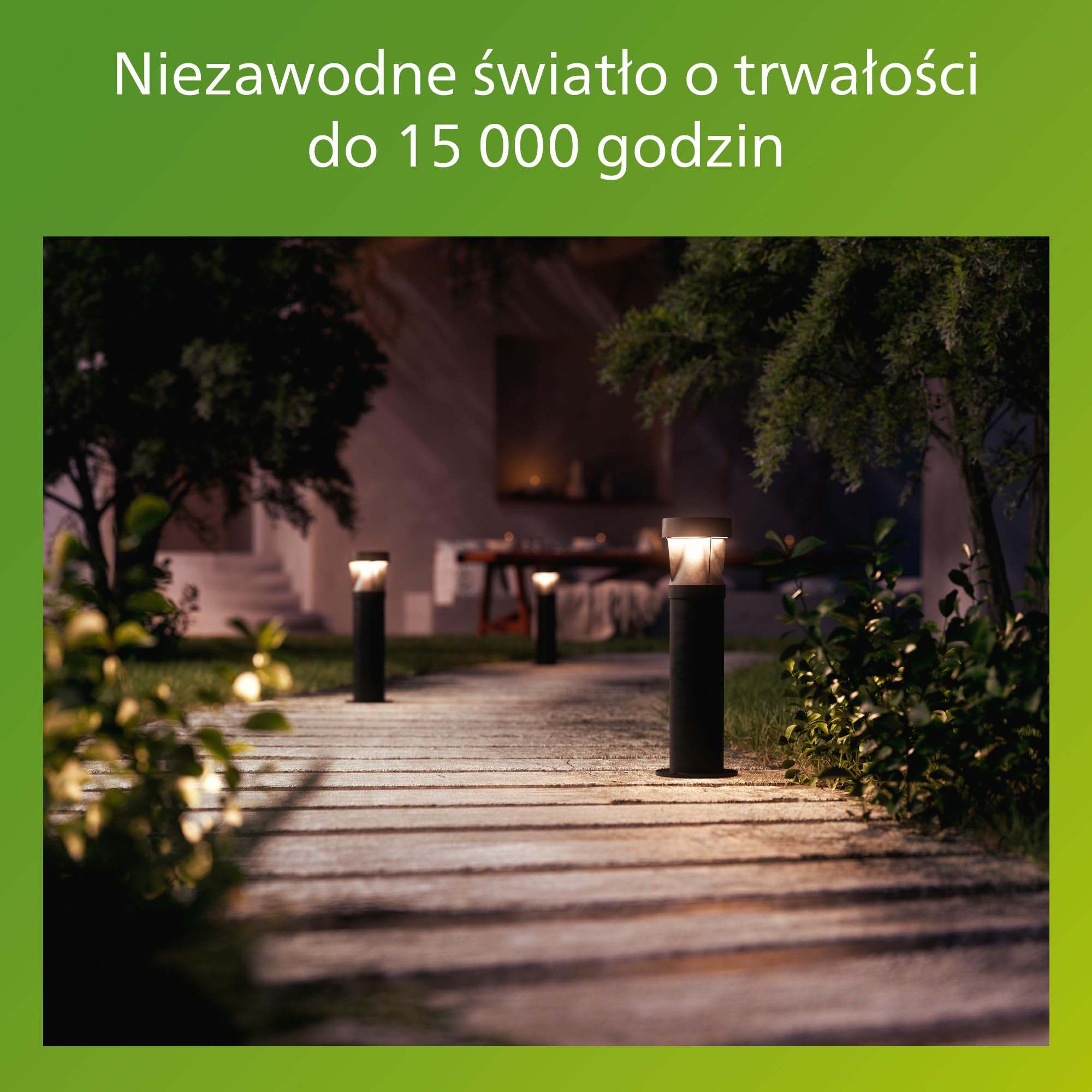 Philips Avery Zewnętrzna Lampa Solarna Pedestal, 2700 K, 200 lm, Czarna