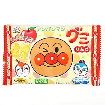 Amazon | 不二家 アンパンマングミ（りんご） 6粒×20個 | 不二家