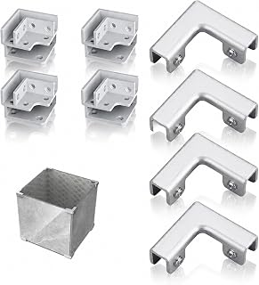2026 New Tile Fastening Clip, Aluminum Tile Clamp, Multiple Connection Options, Easy and Secure Tile Installation, Simple Screw Adjustment for Kitchens & Bathroom，A