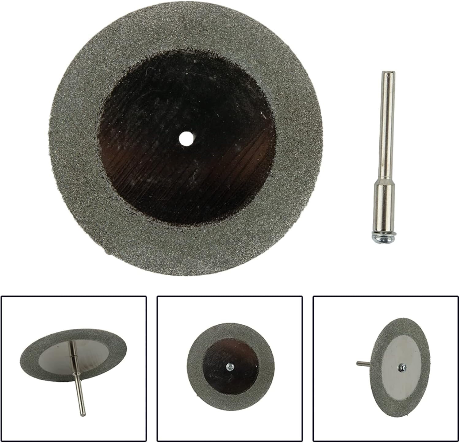 Discos de corte de diamante para amoladora angula Disco de corte de metal con muela de diamante de 40/50/60 mm, disco de corte de diamante abrasivo, adecuado for cortar varios metales, 40 mm(40mm)