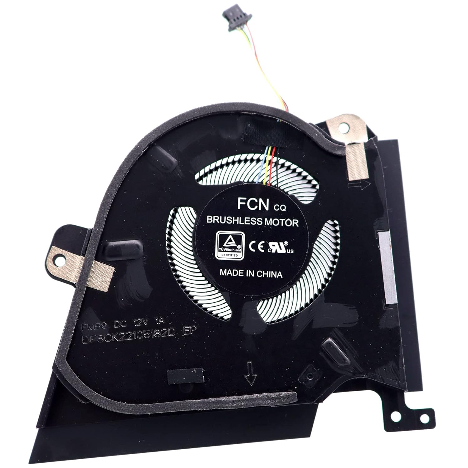Deal4GO CPU Cooling Fan DFSCK22105182D FMB9 w/GPU Cooler Fan FMB8 for ASUS ROG Zephyrus Duo 15 GX550 GX550LWS GX550LXS