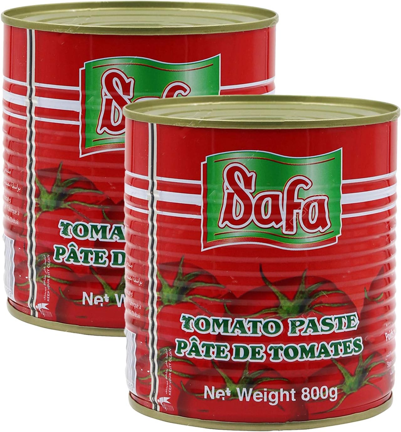 Zehrat Safa Tomato Paste, 28.22 oz ℮ 800 g, 2 Pack