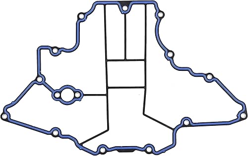 DNJ PG3165A - Gaske de cárter de aceite para t 2001-2004  Avanti, ChevroletCorvette, II  5.7L  OHV  V8  16V  350cid  LS1  VIN G, VIN S