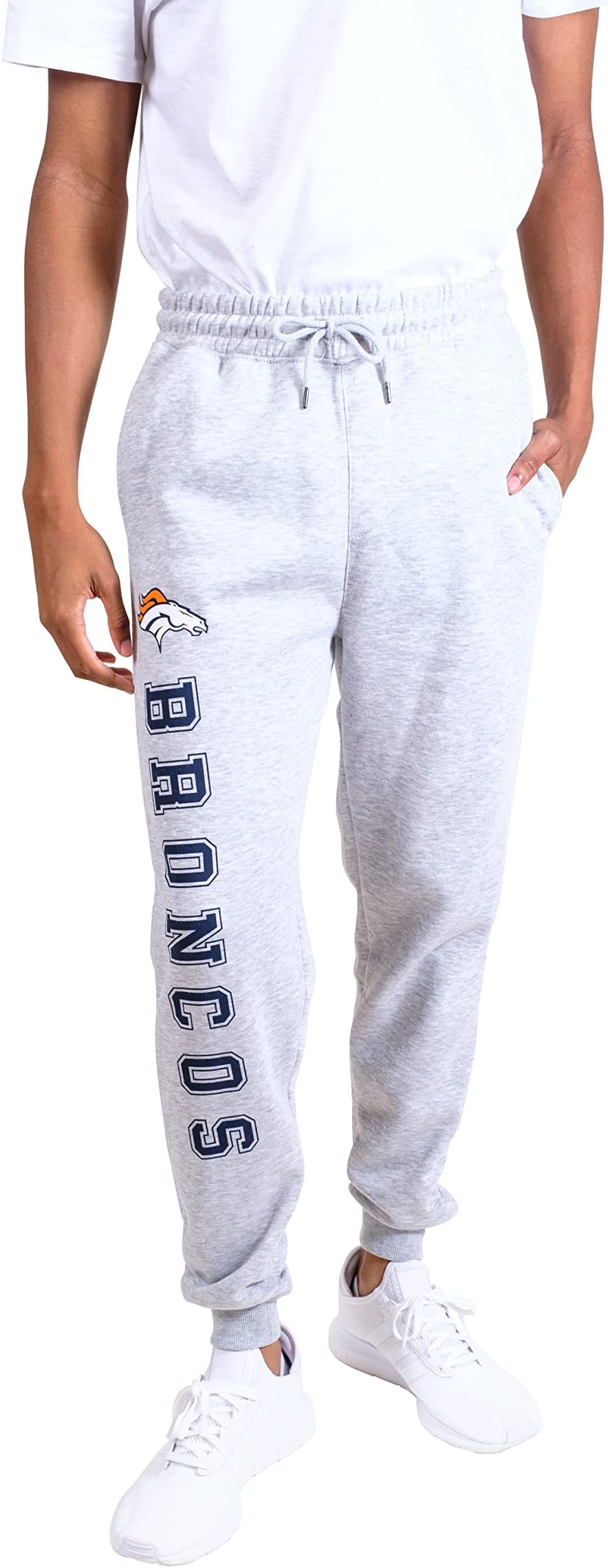 Ultra GameMen's Snow NFL Active Basic Fleece Jogger Pants