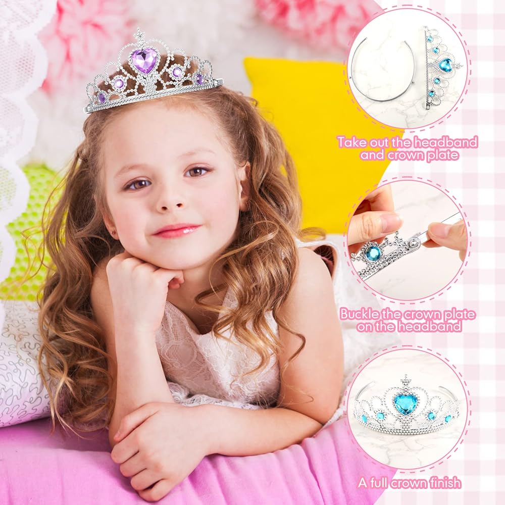 Crystal Tiara Wholesale Bulk Princess Rhinestone Tiaras Trendy